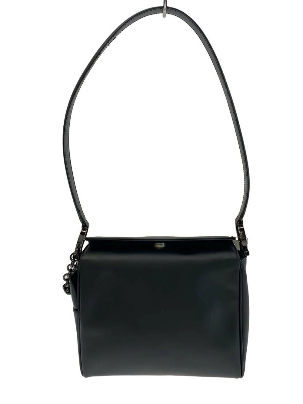 Salvatore Ferragamo Shoulder Bag Leather Black